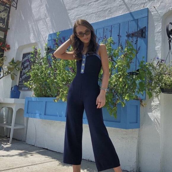 STAUD Scotch Jumpsuit Size Medium - Picture 1 of 8